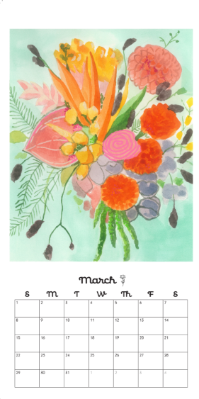 2026 Sweetwater Calendar with Art by Featured Artist Egan Holzhausen