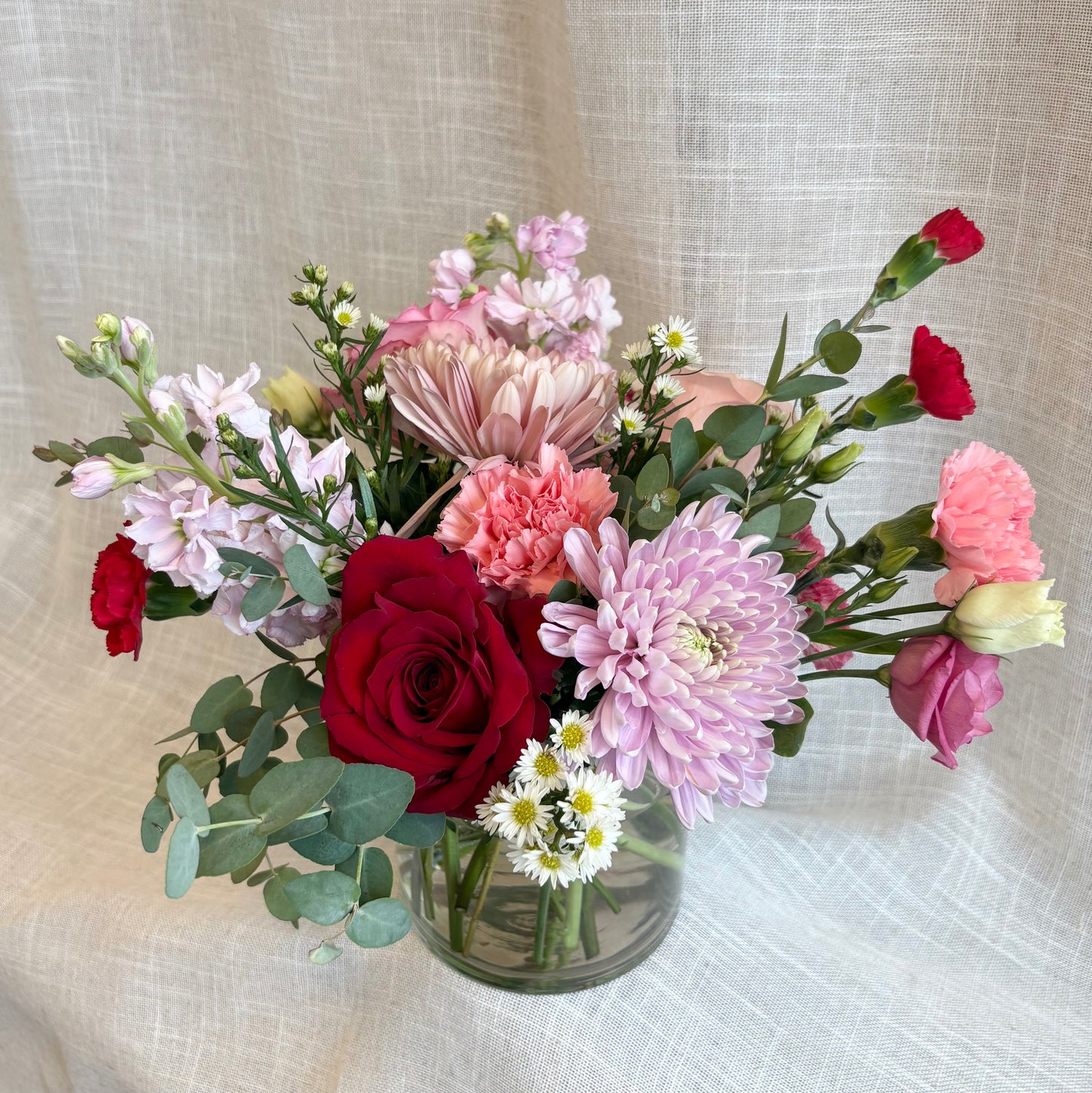 Valentine's Day Vase Arrangements