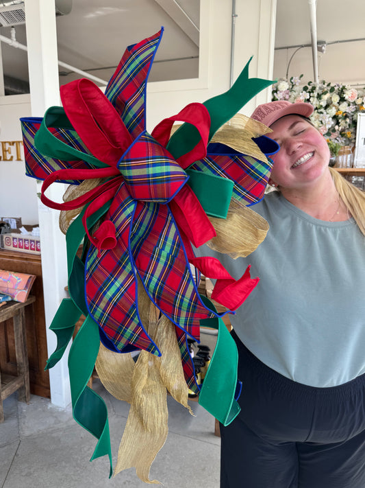 90s Christmas Bow
